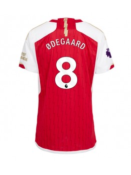 Arsenal Martin Odegaard #8 Zenski Domaci Dres 2023-24 Kratak Rukavima